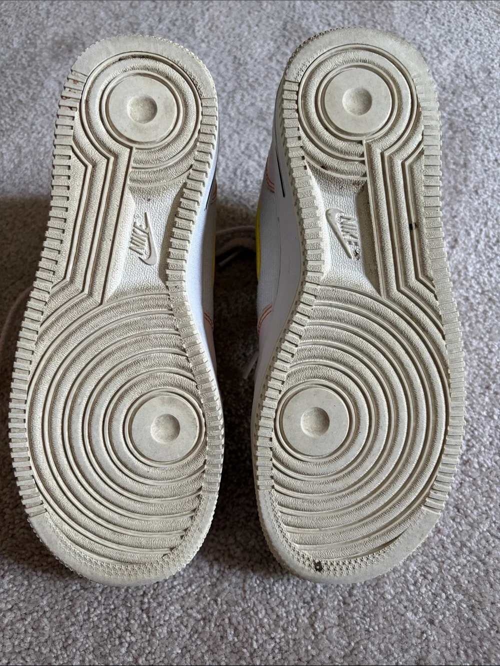 Nike Air Force White Athletic Sneaker size 8.5